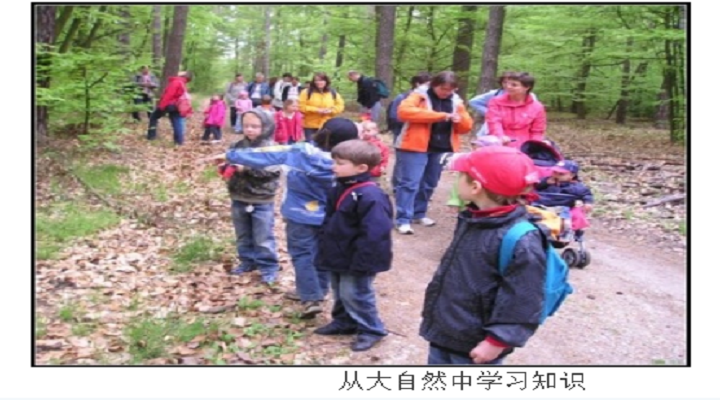 德國幼兒園教育注重開放式環境融合